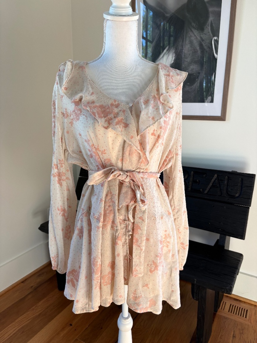 Free People Floral Tunic